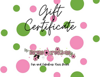 Karens Creations Gift Certificate
